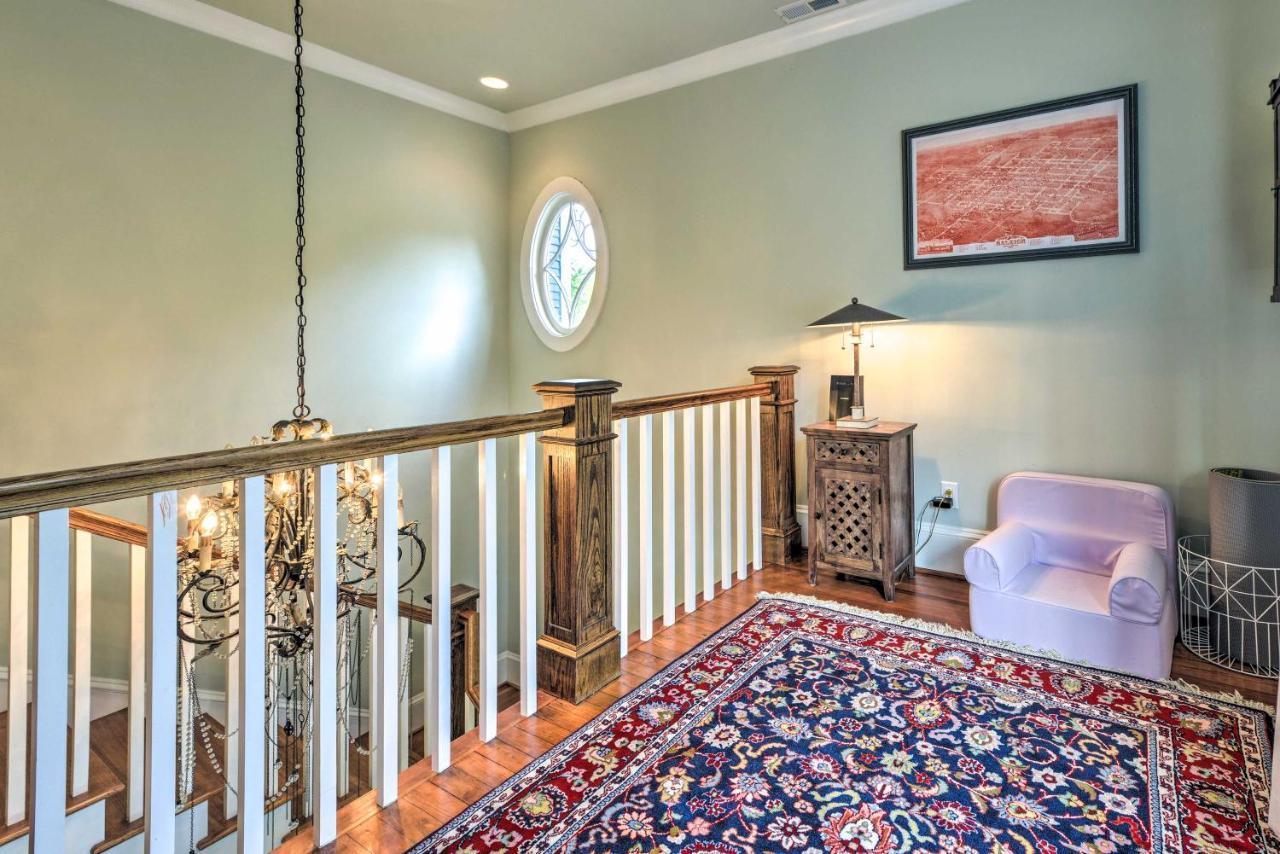 Elegant Raleigh Home With Porch, Walk Downtown! Exterior foto