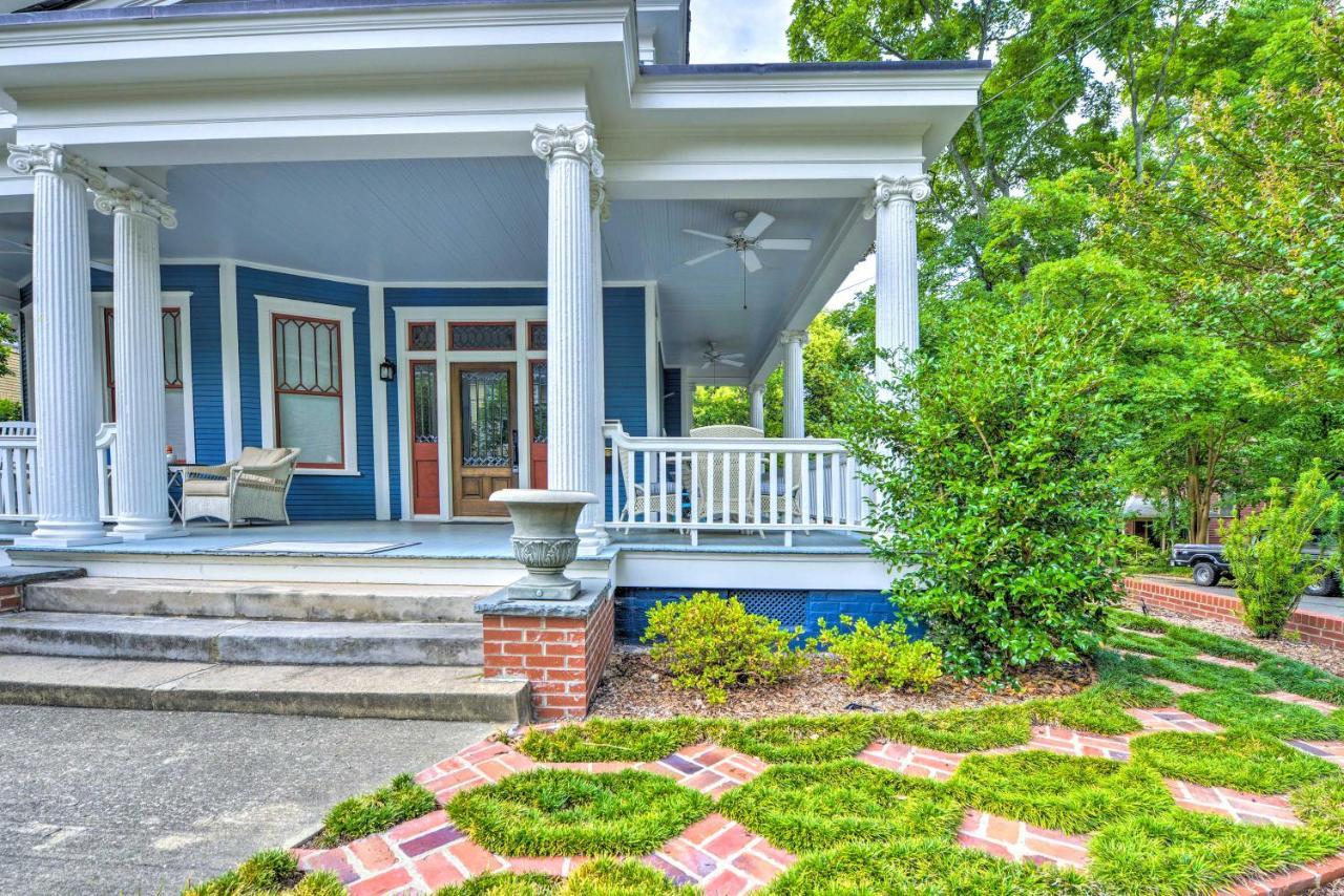 Elegant Raleigh Home With Porch, Walk Downtown! Exterior foto